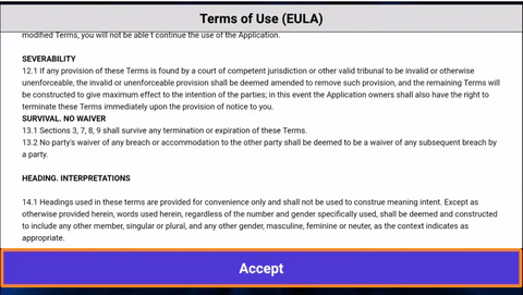 terms of use (eula)